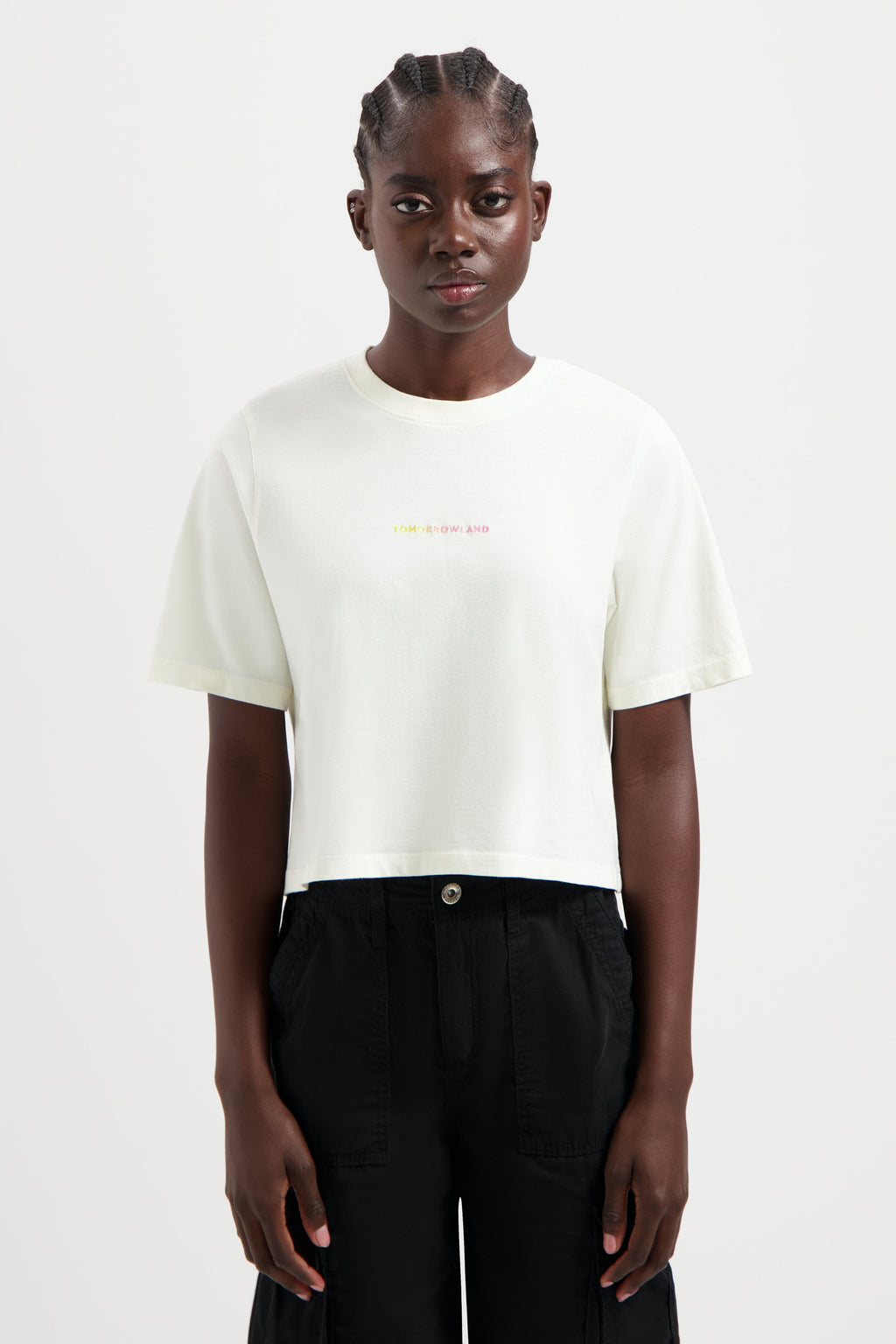 FUSION RAINBOW TSHIRT WOMEN WHITE