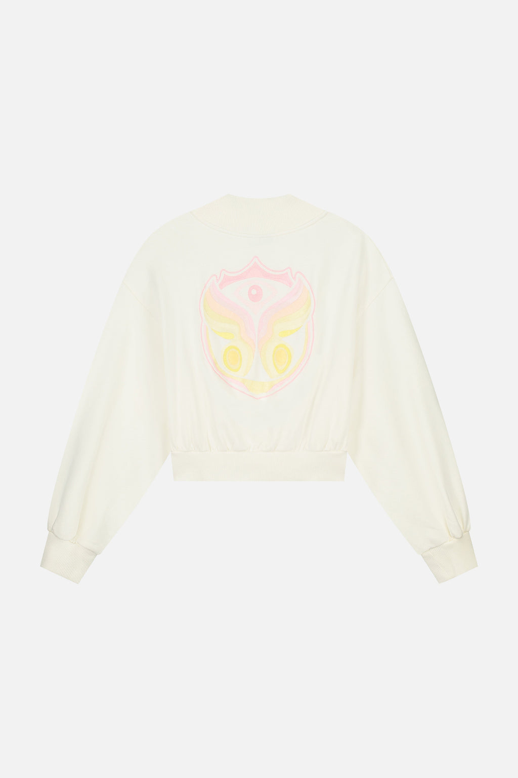FUSION RAINBOW SWEATSHIRT WOMEN WHITE