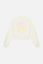 FUSION RAINBOW SWEATSHIRT WOMEN WHITE