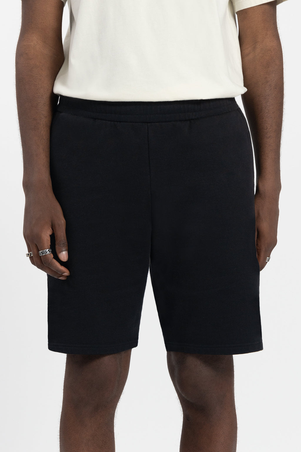 GRAPHICON FRONT SHORTS MEN WASHED BLACK