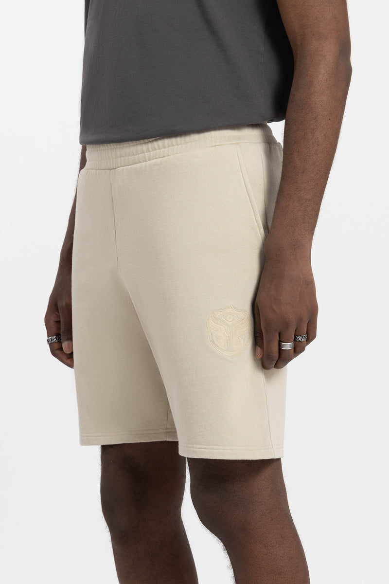 GRAPHICON FRONT SHORTS MEN WASHED SAND