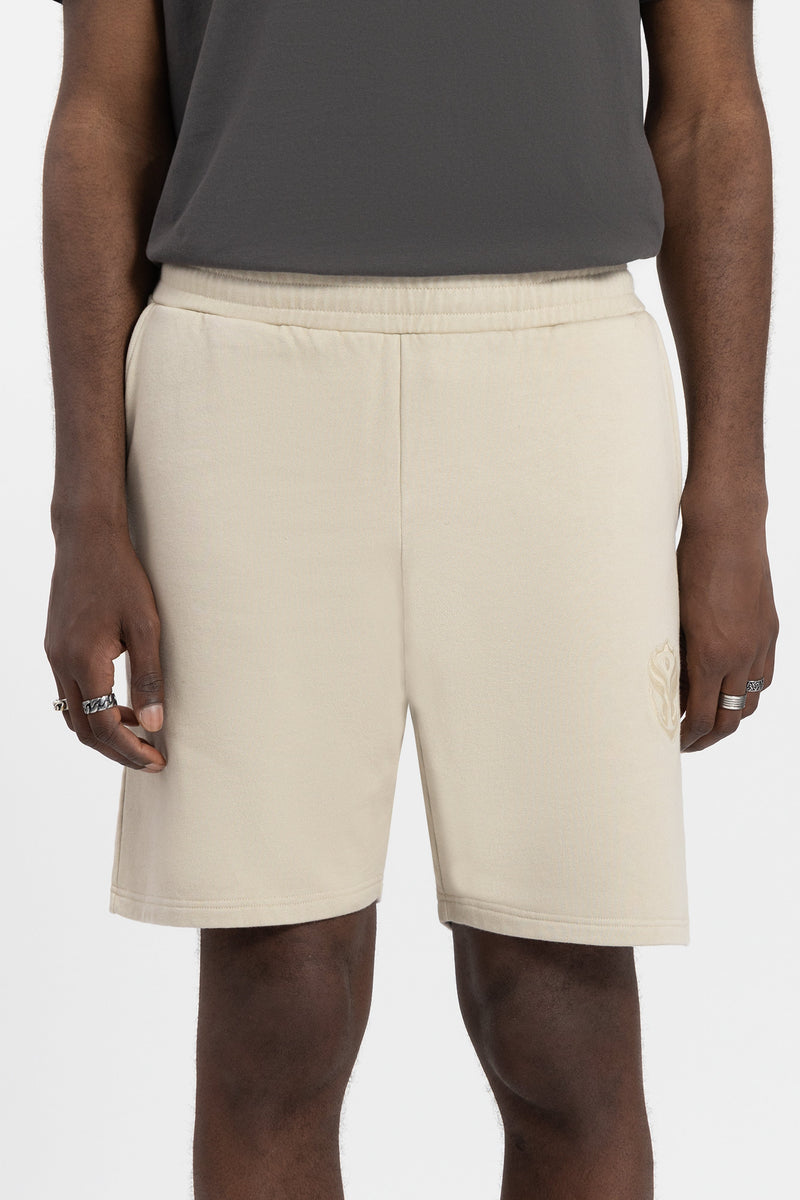 GRAPHICON FRONT SHORTS MEN WASHED SAND