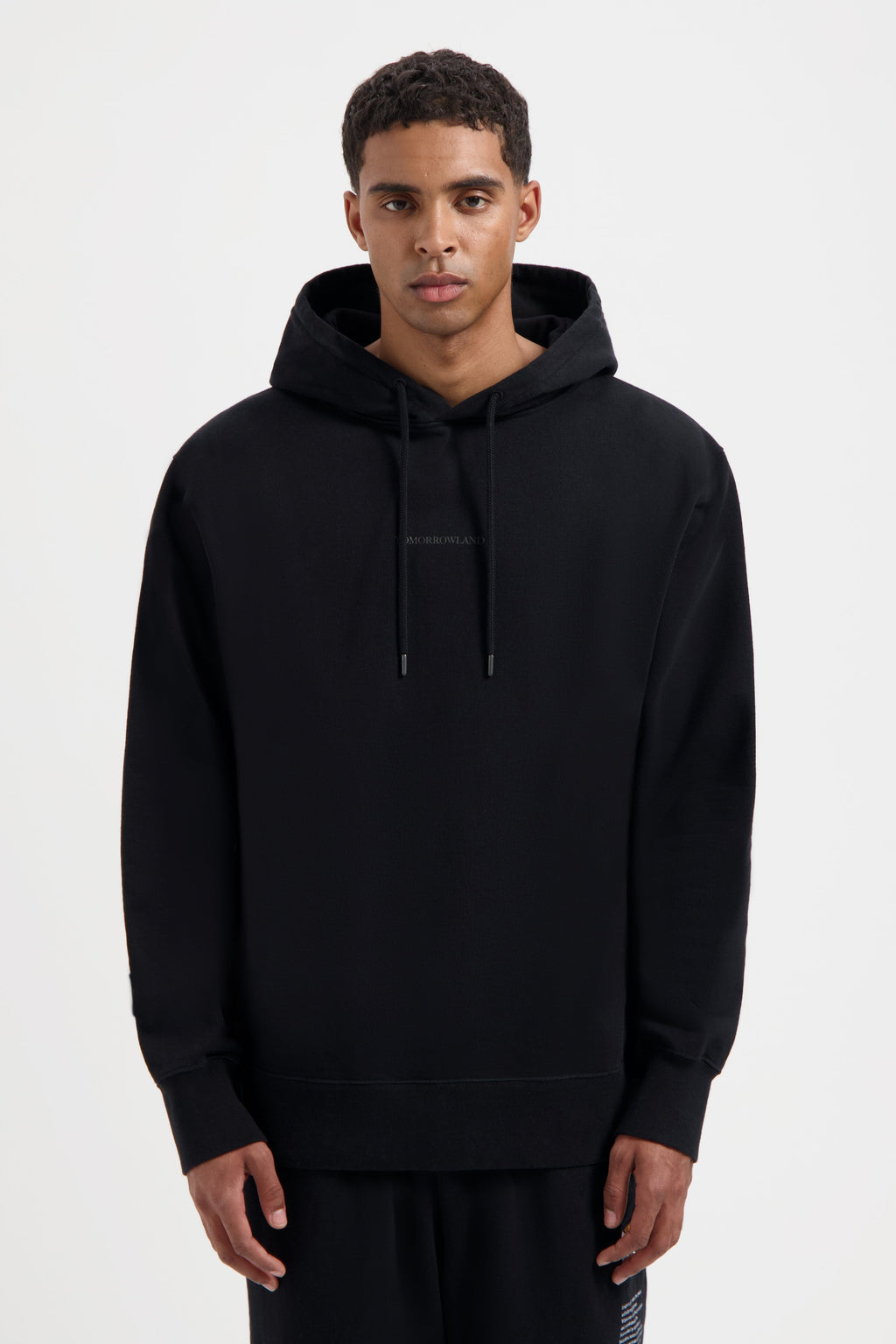 GRAPHICON BACK HOODIE MEN BLACK