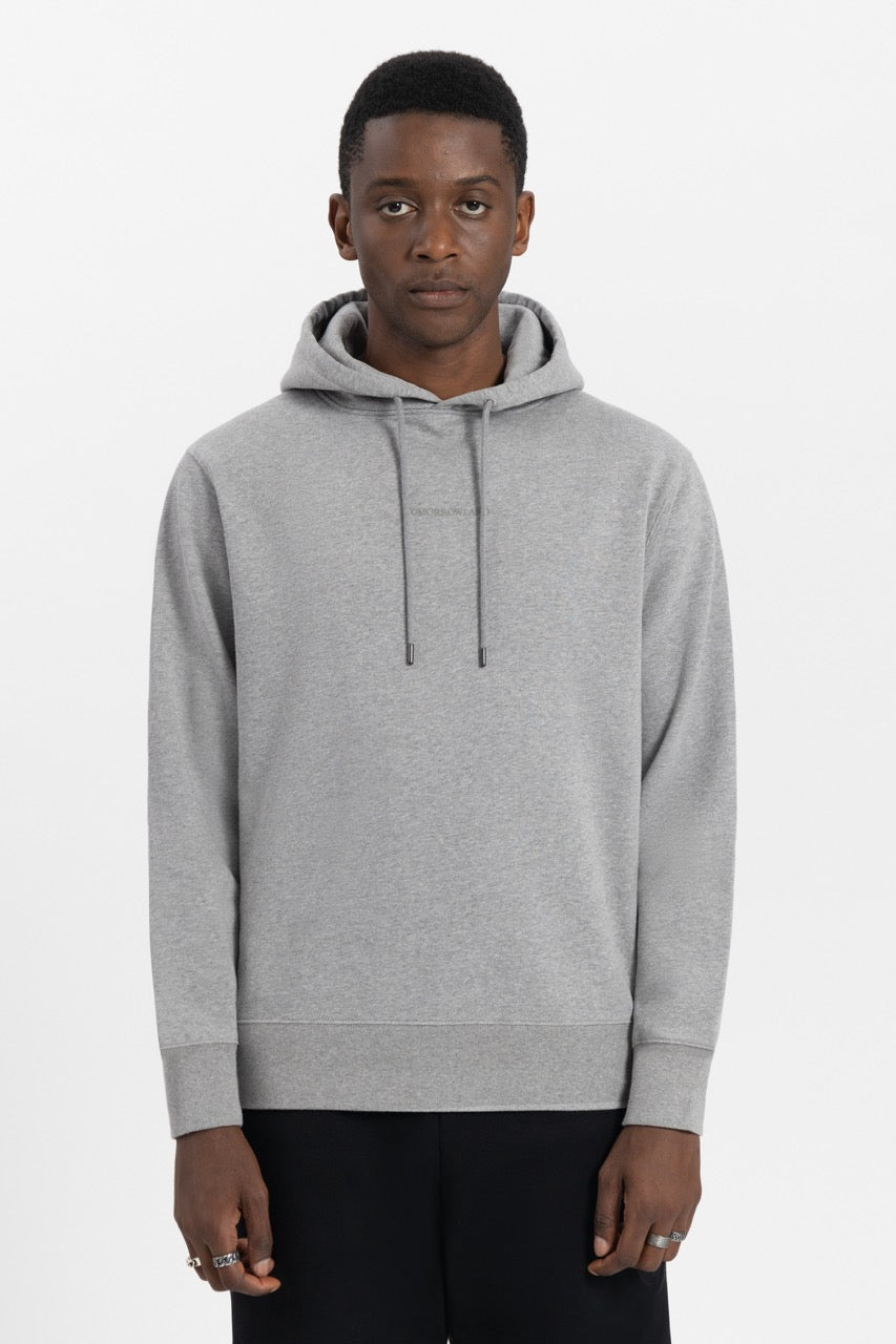 GRAPHICON BACK HOODIE MEN GREY