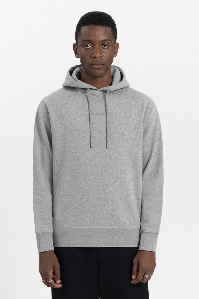 GRAPHICON BACK HOODIE MEN GREY