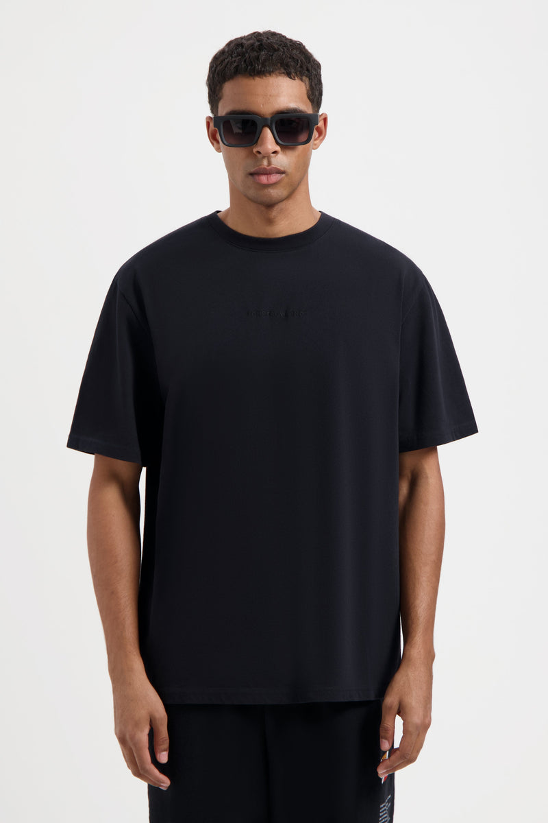 GRAPHICON BACK TSHIRT MEN BLACK