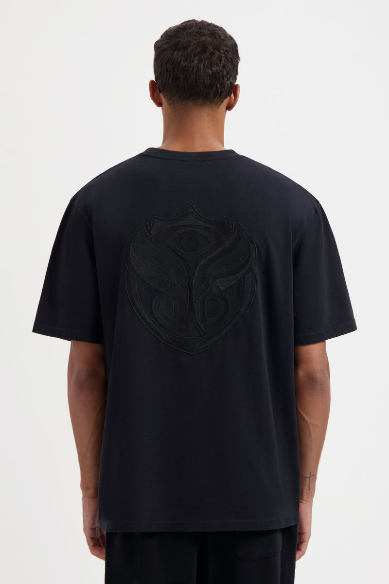 GRAPHICON BACK TSHIRT MEN BLACK