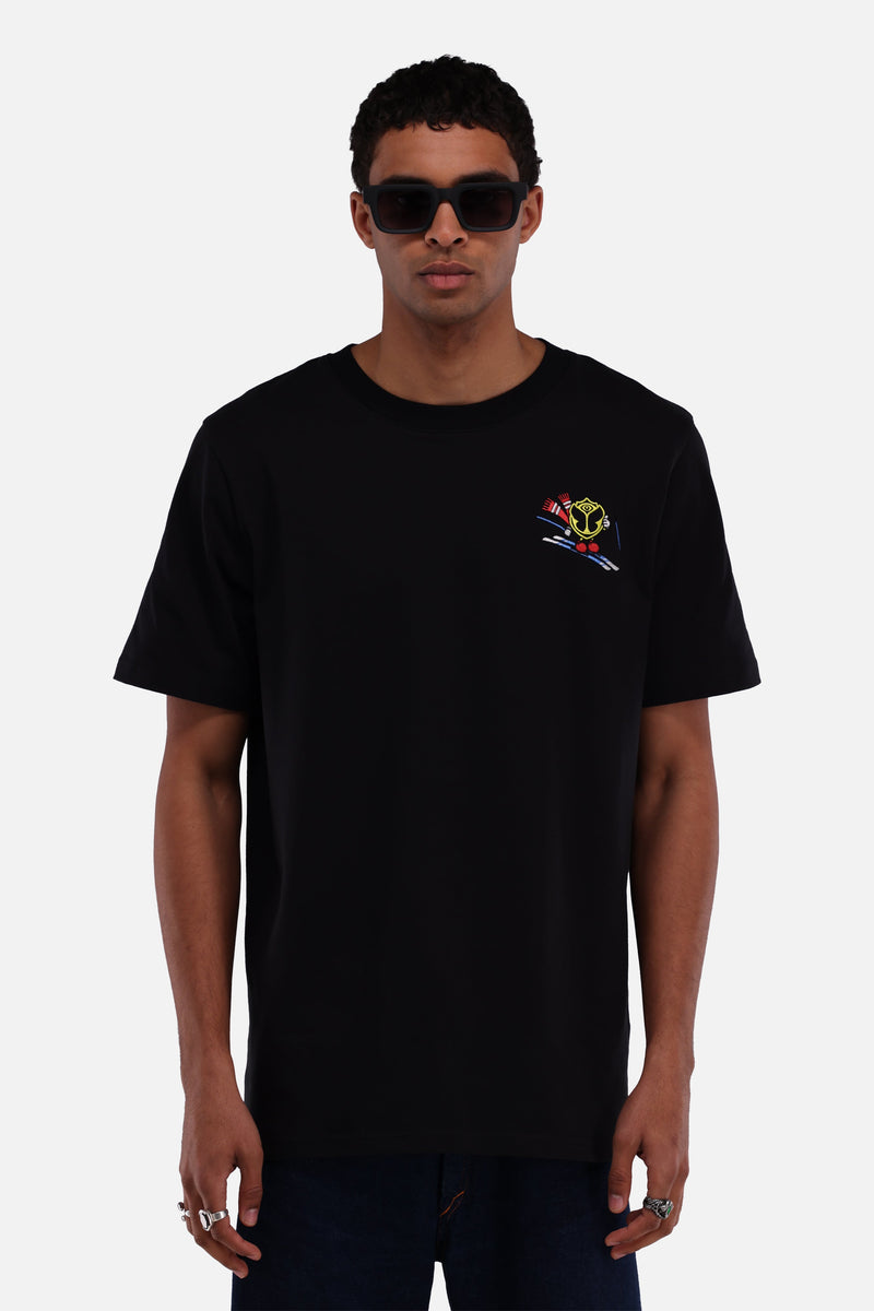 HAPPICON SKI TSHIRT MEN BLACK
