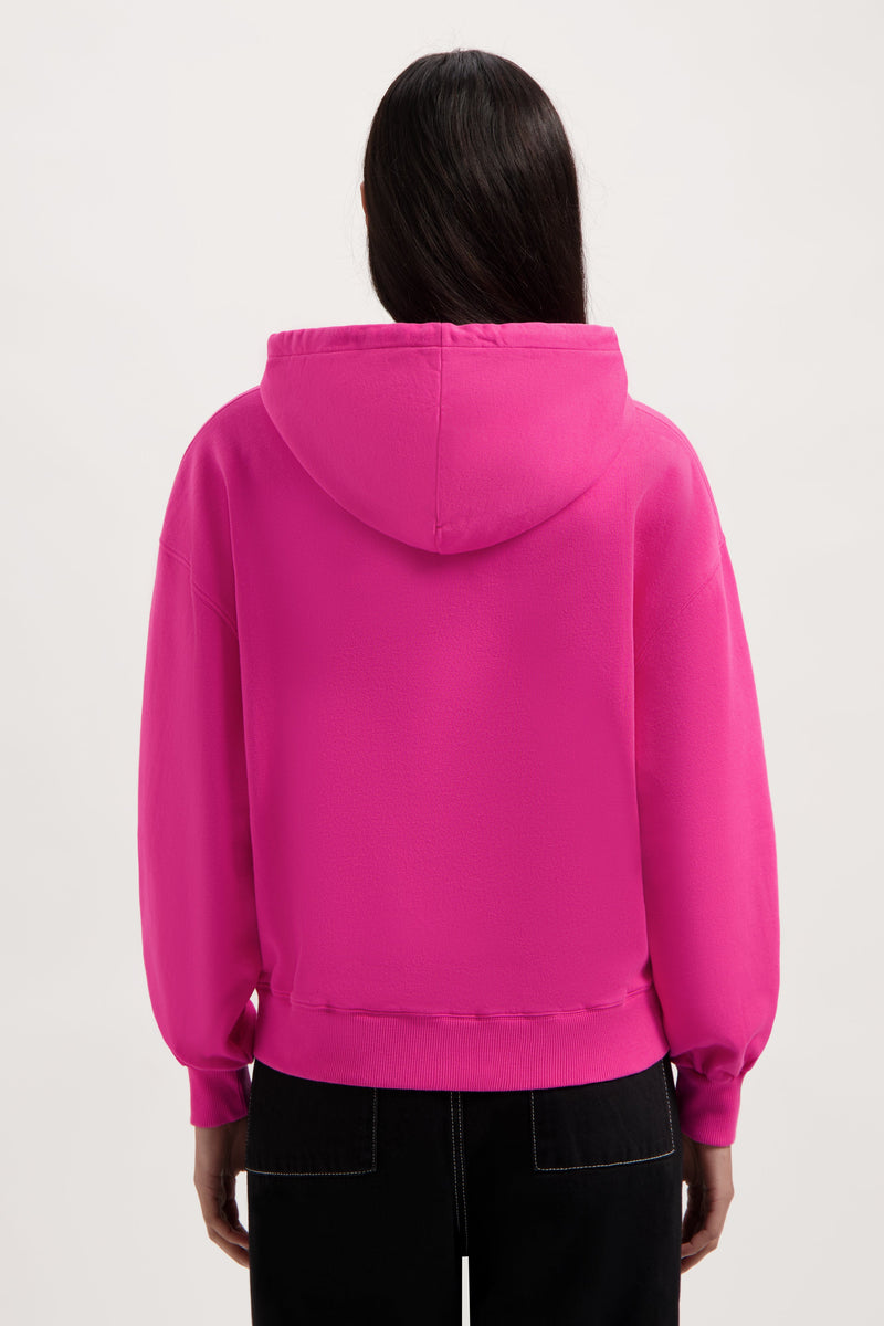 HAPPICON THUMBS UP HOODIE WOMEN PINK