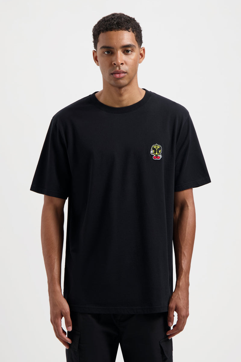 HAPPICON THUMBS UP TSHIRT BLACK