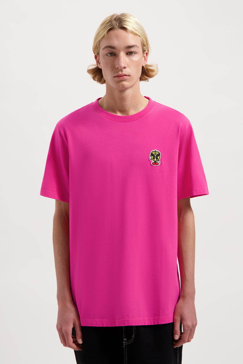 HAPPICON THUMBS UP TSHIRT MEN PINK