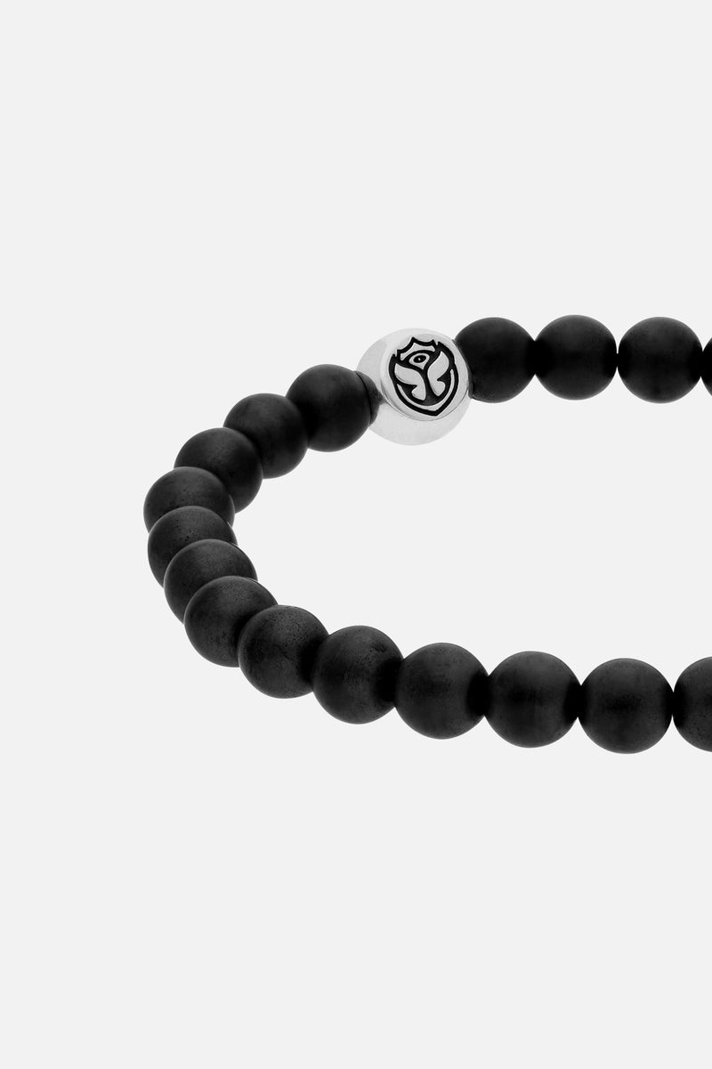 BEAD BRACELET ICON MEN BLACK