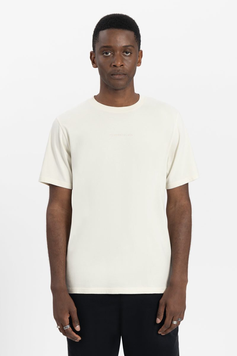 ICON BLOSSOM BACK TSHIRT MEN WASHED WHITE