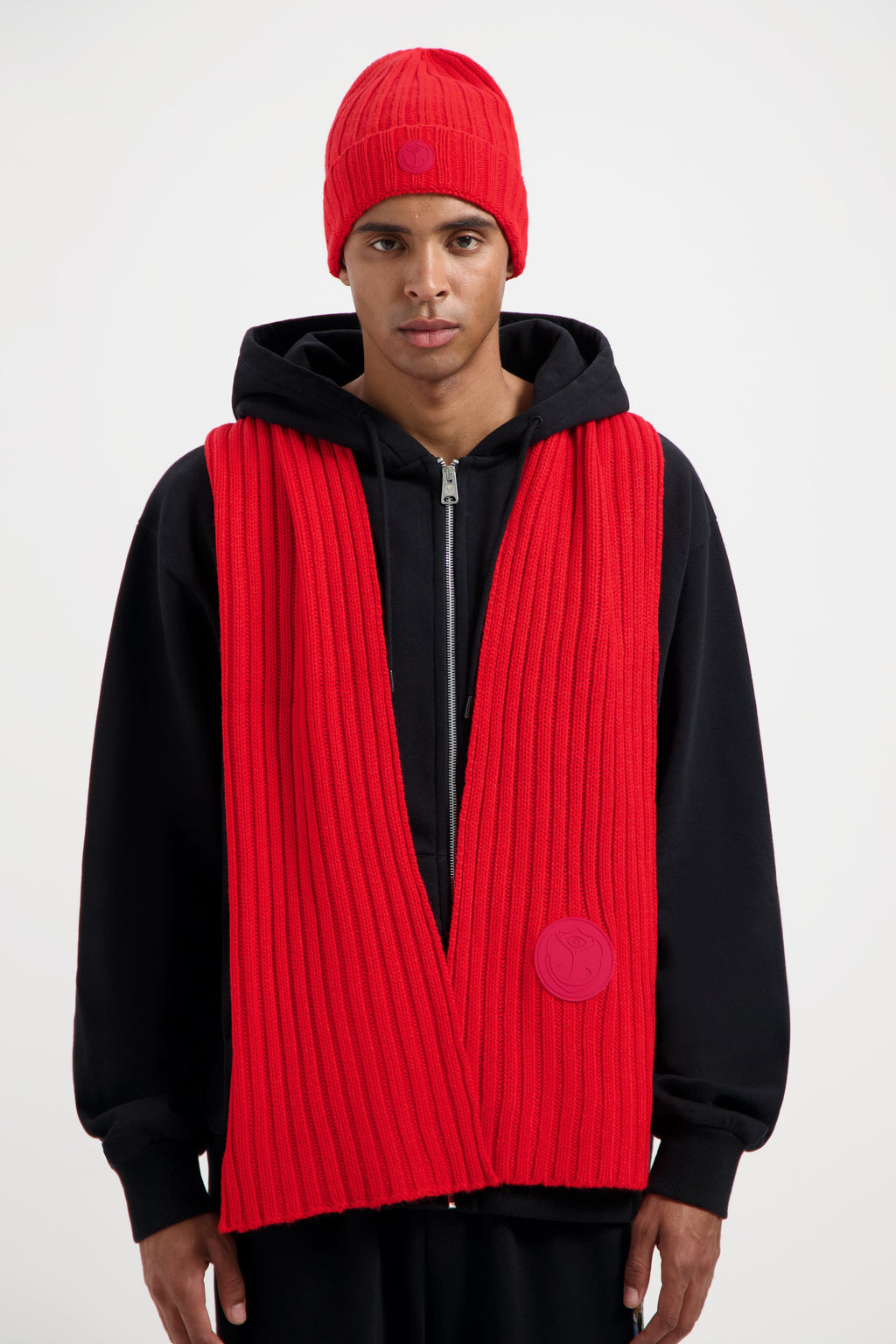 RIB ICON SCARF RED
