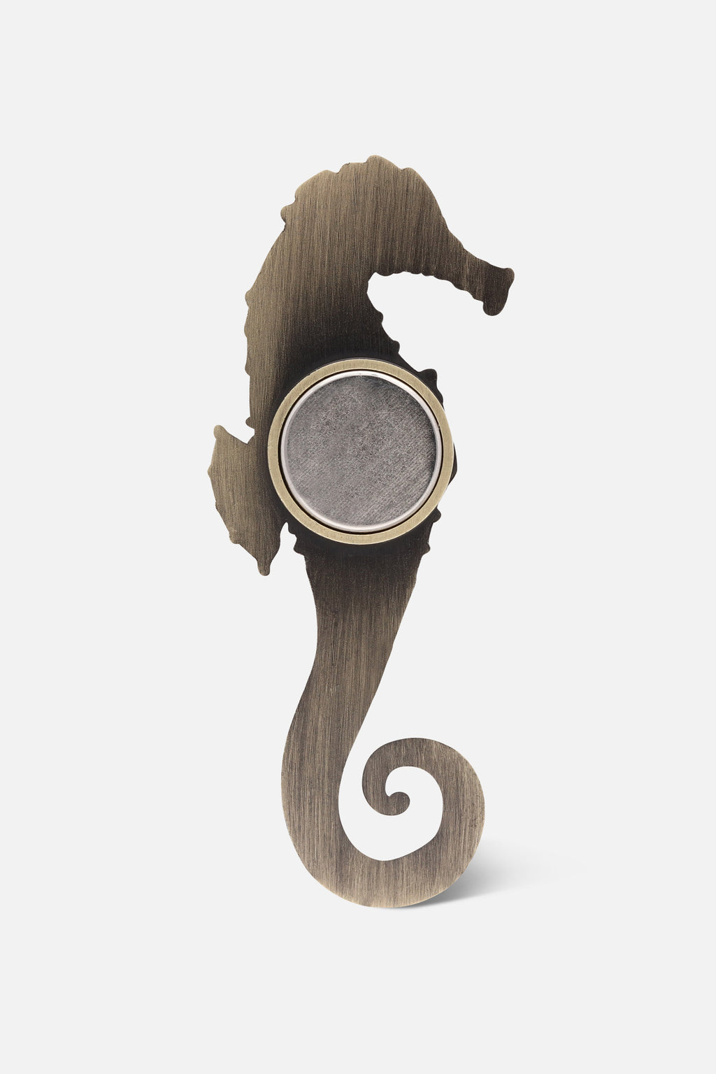 LIBRARY SEAHORSE MAGNET GOLD