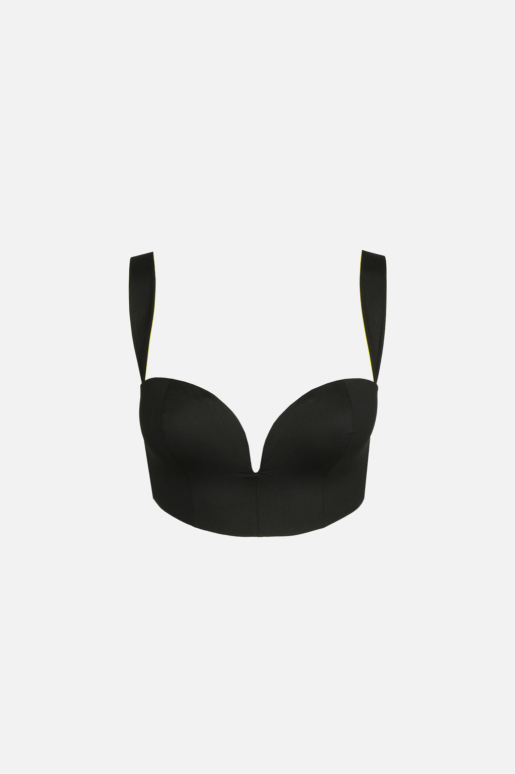 SARDA SWIMWEAR GRETA VOORGEVORMDE PLUNGE BIKINITOP ZWART