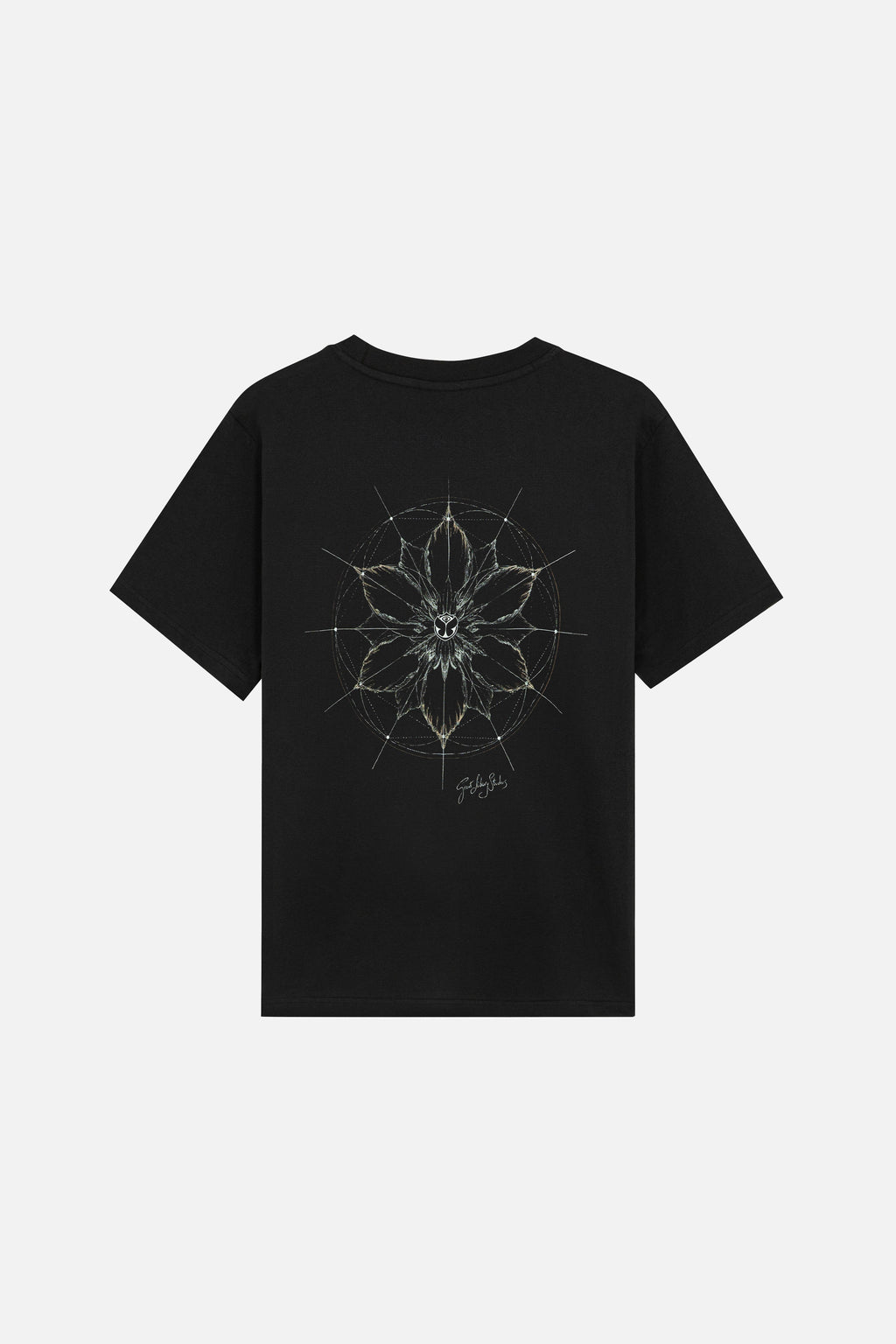 PAPERWORLD SEED OF LIFE TSHIRT MEN BLACK