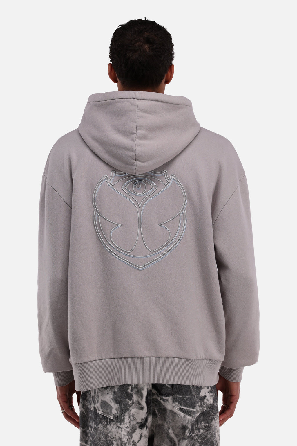 SHADOW FUSION BLUE HOODIE MEN GREY