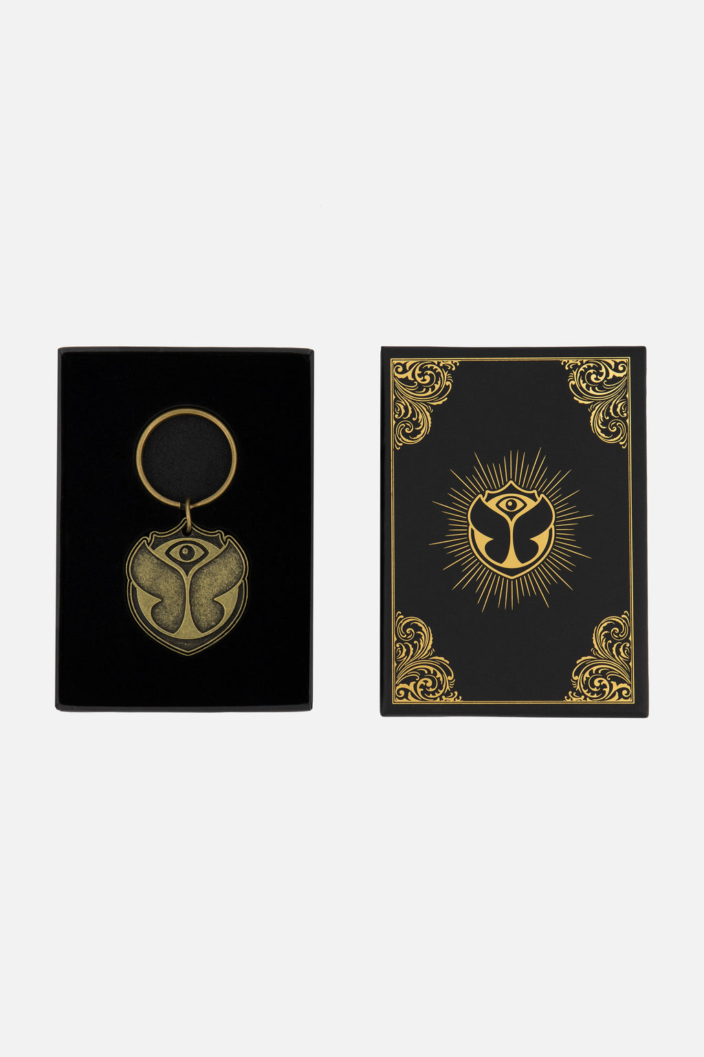 METAL KEYCHAIN IN BOX