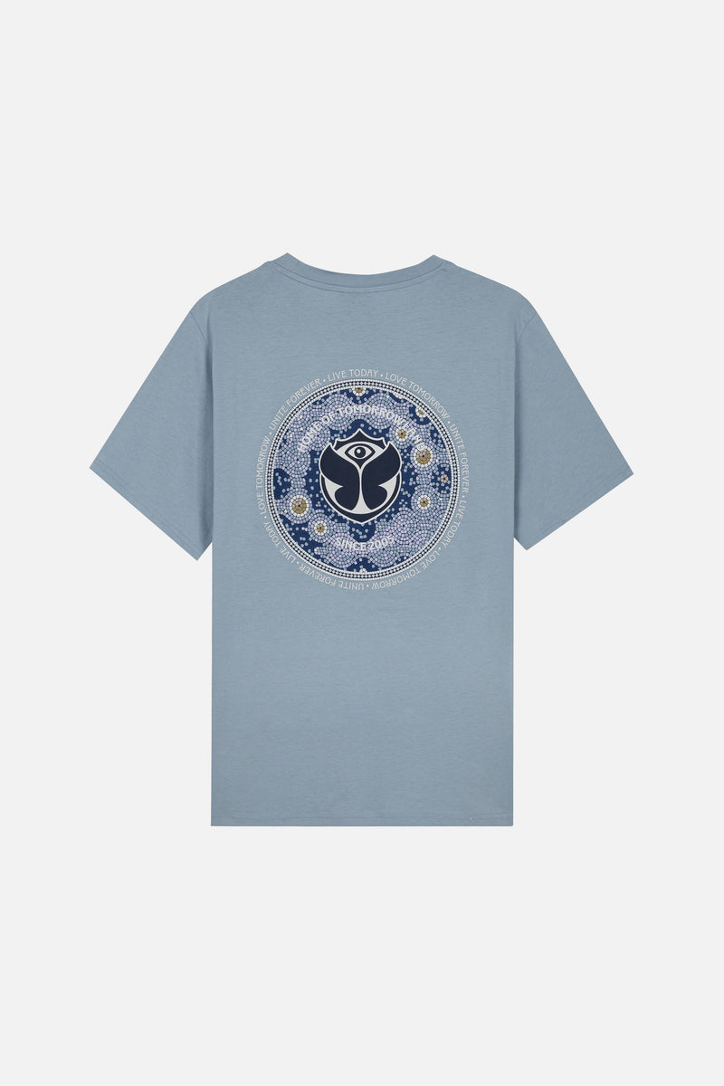 STAIRWAY BACK TSHIRT MEN BLUE