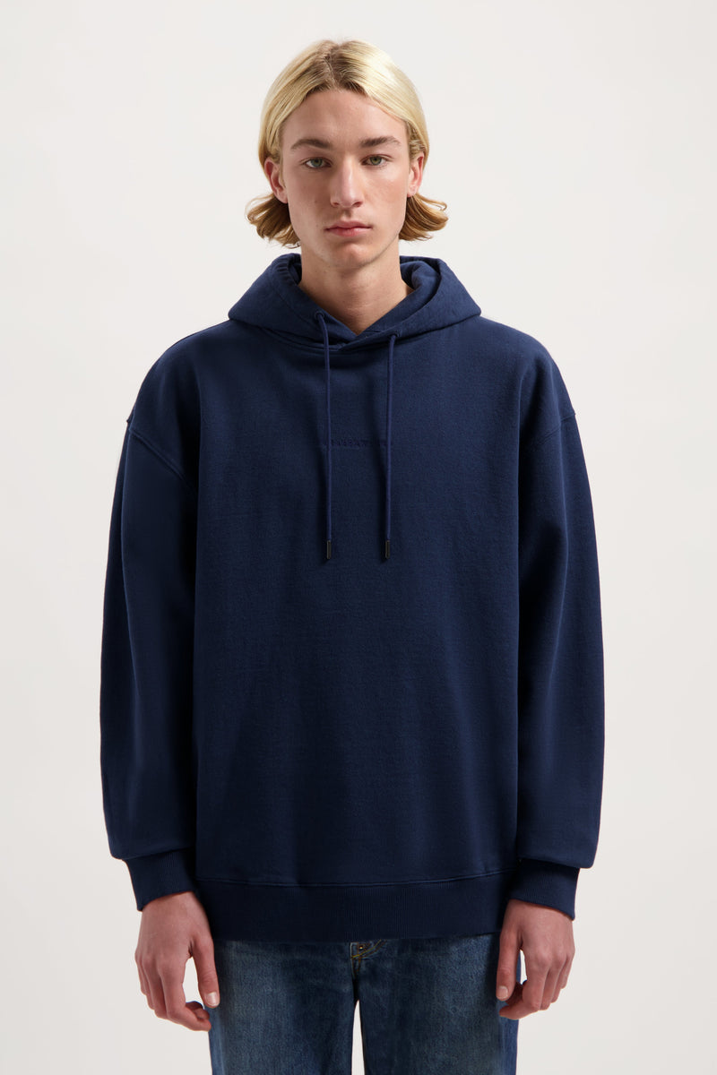 STAIRWAY BACK HOODIE MEN NAVY