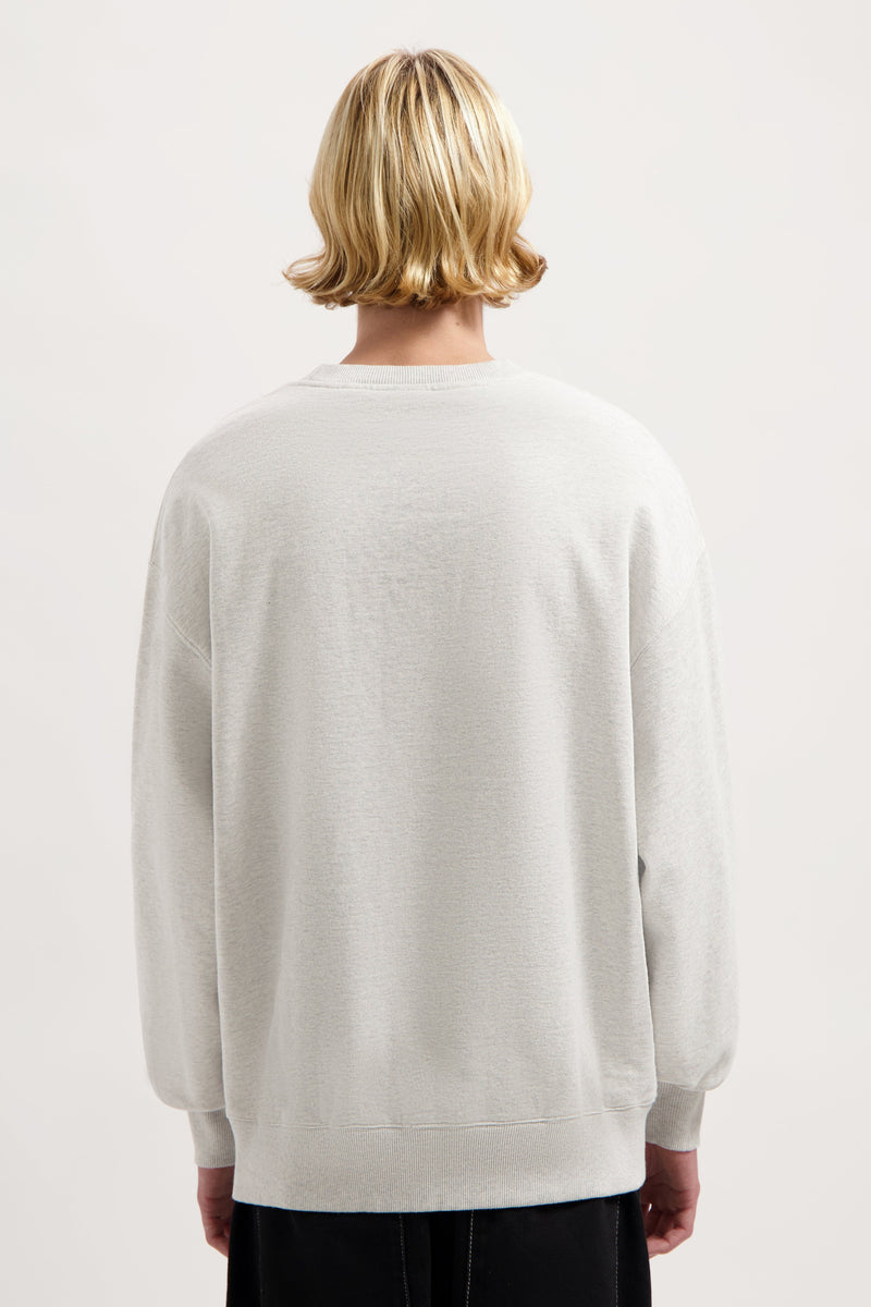 STAIRWAY FRONT SWEATSHIRT MEN LIGHT GREY