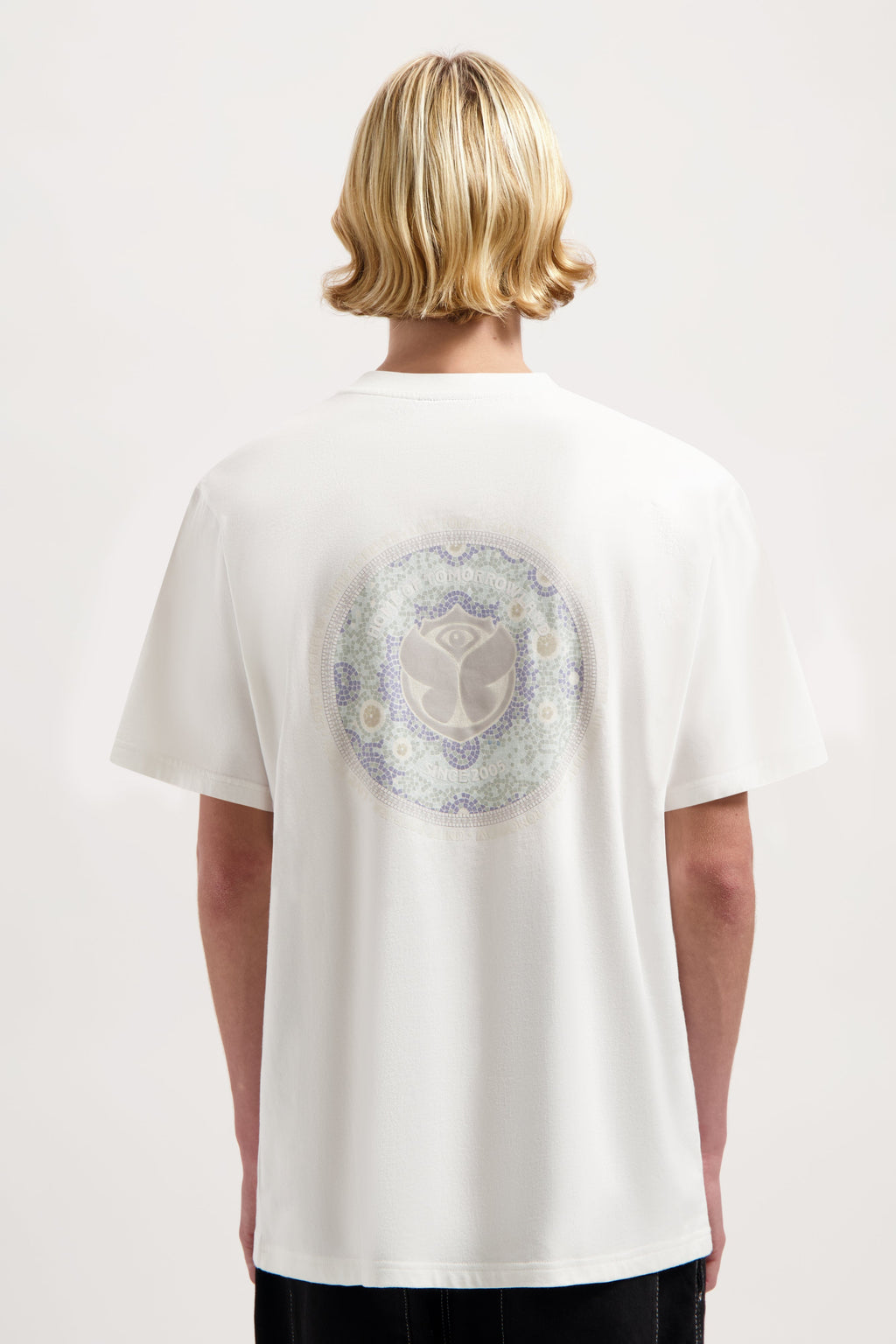 STAIRWAY BACK TSHIRT MEN OFF WHITE