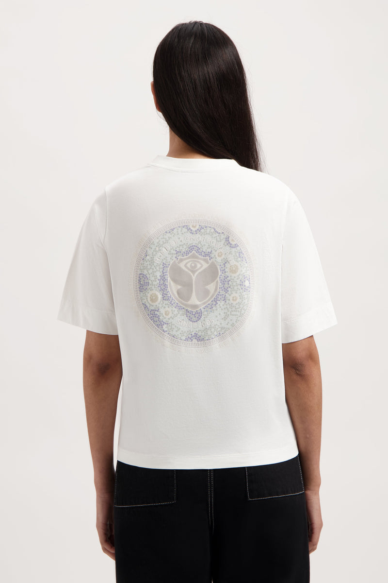STAIRWAY BACK TSHIRT WOMEN OFF WHITE