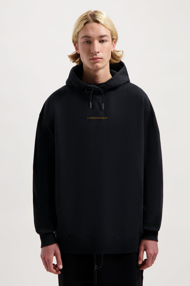 SWISH ICON BACK HOODIE BLACK