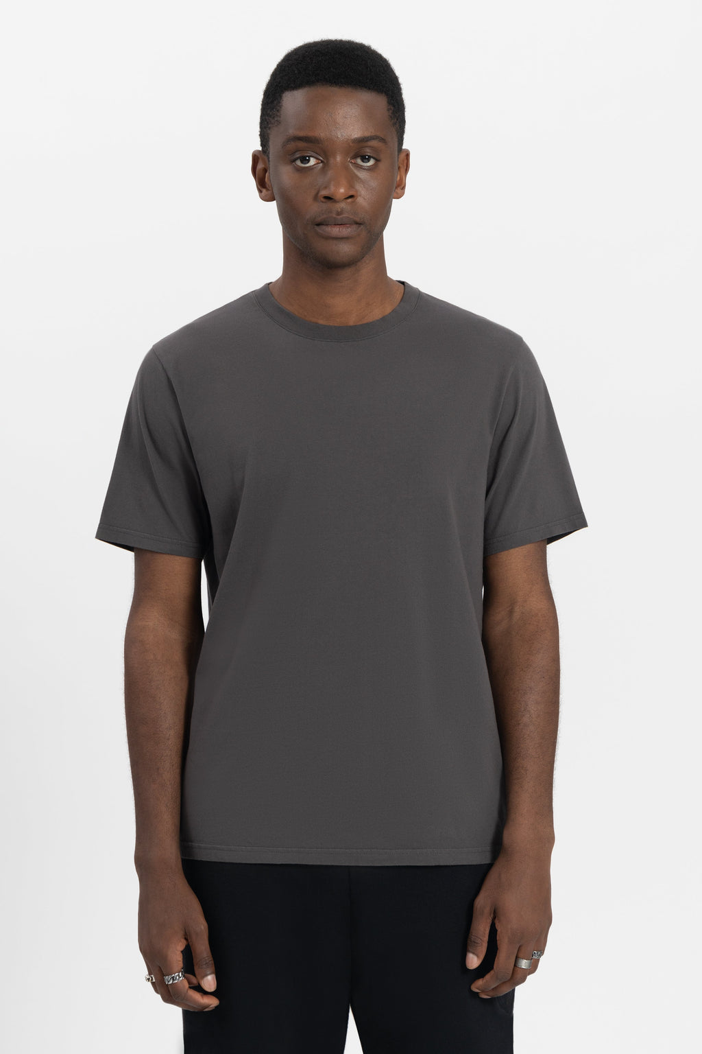 TOMORROWLAND BACK TSHIRT MEN WASHED BLACK