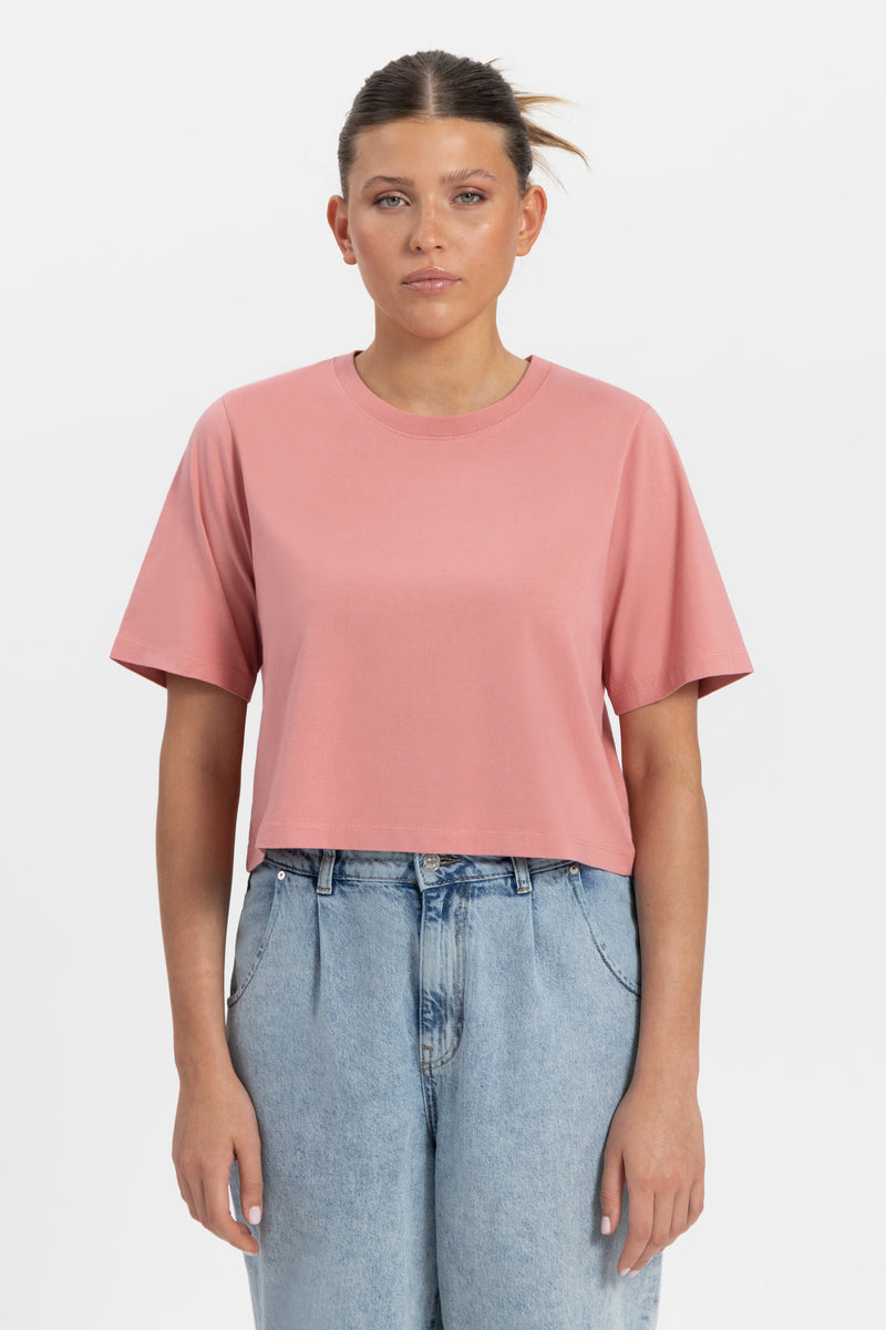 TOMORROWLAND BACK TSHIRT WOMEN WASHED PINK
