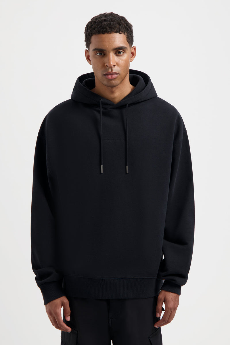 LIBRARY UNITE BACK HOODIE BLACK