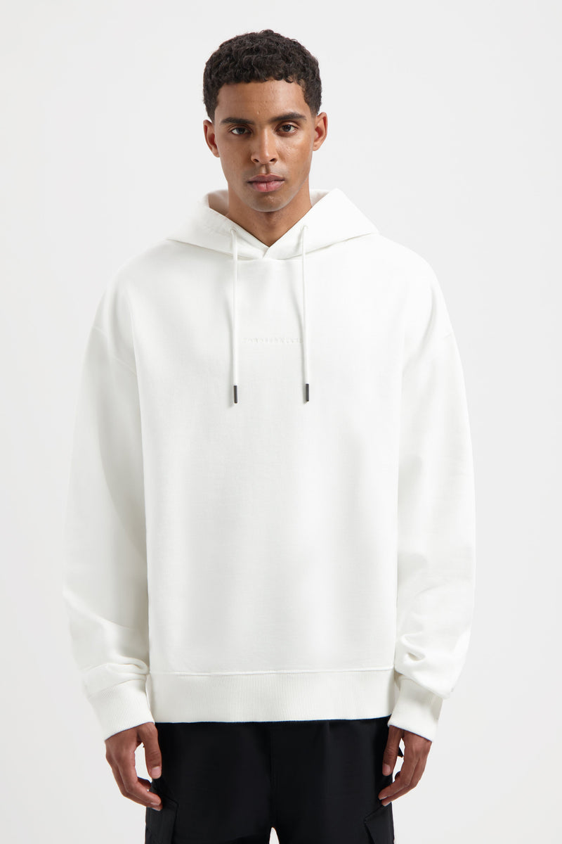 LIBRARY UNITE BACK HOODIE WHITE