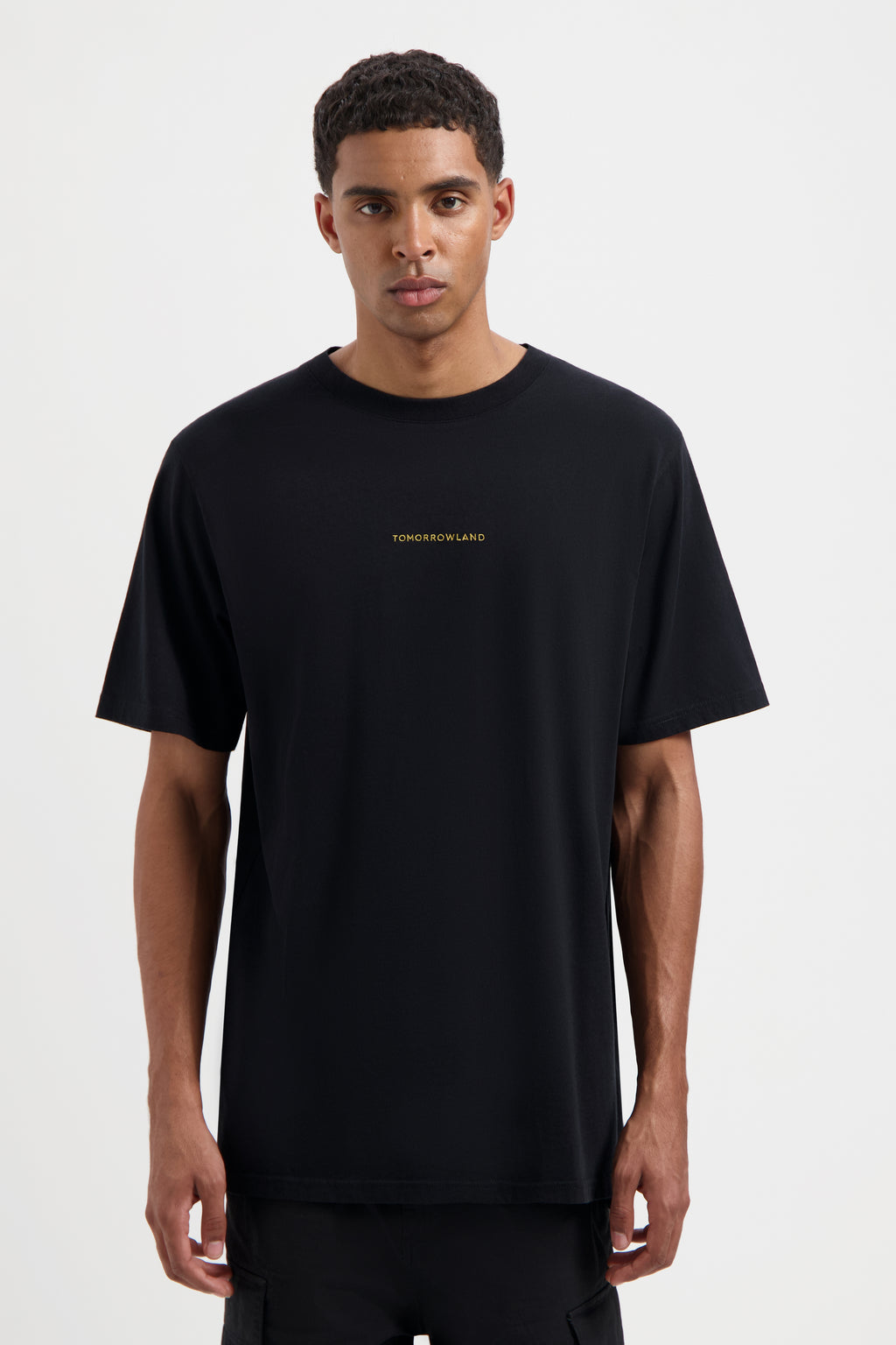 UNITY FLAG COLOR BACK TSHIRT MEN BLACK