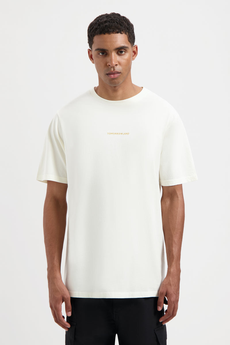 UNITY FLAG COLOR BACK TSHIRT MEN WHITE