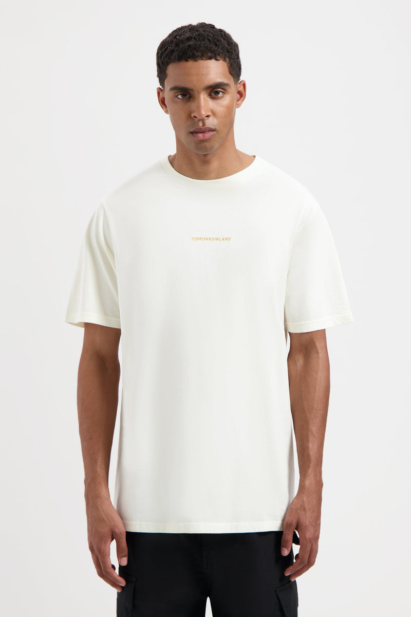 UNITY FLAG COLOR BACK TSHIRT MEN WHITE
