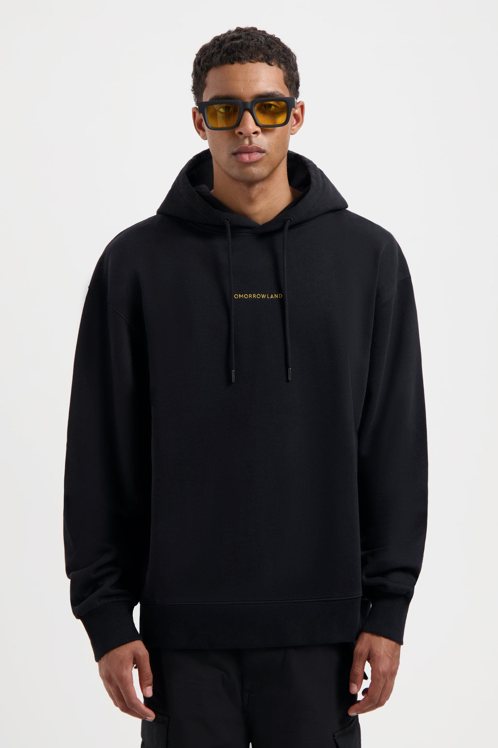 UNITY FLAG BACK HOODIE MEN BLACK