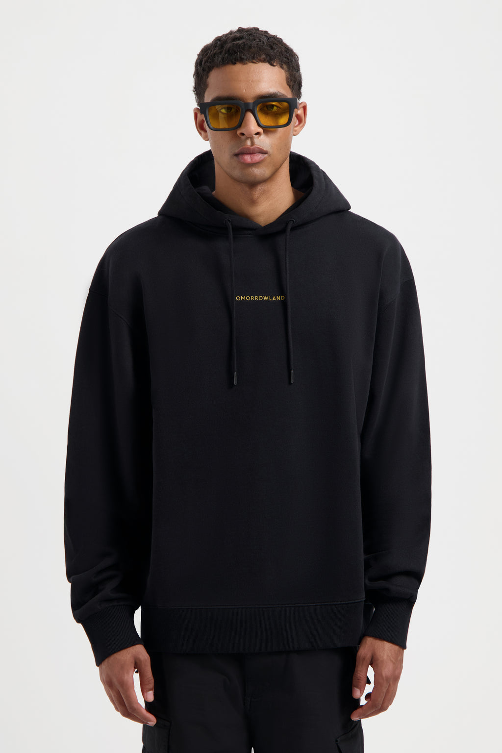 UNITY FLAG COLOR BACK HOODIE BLACK
