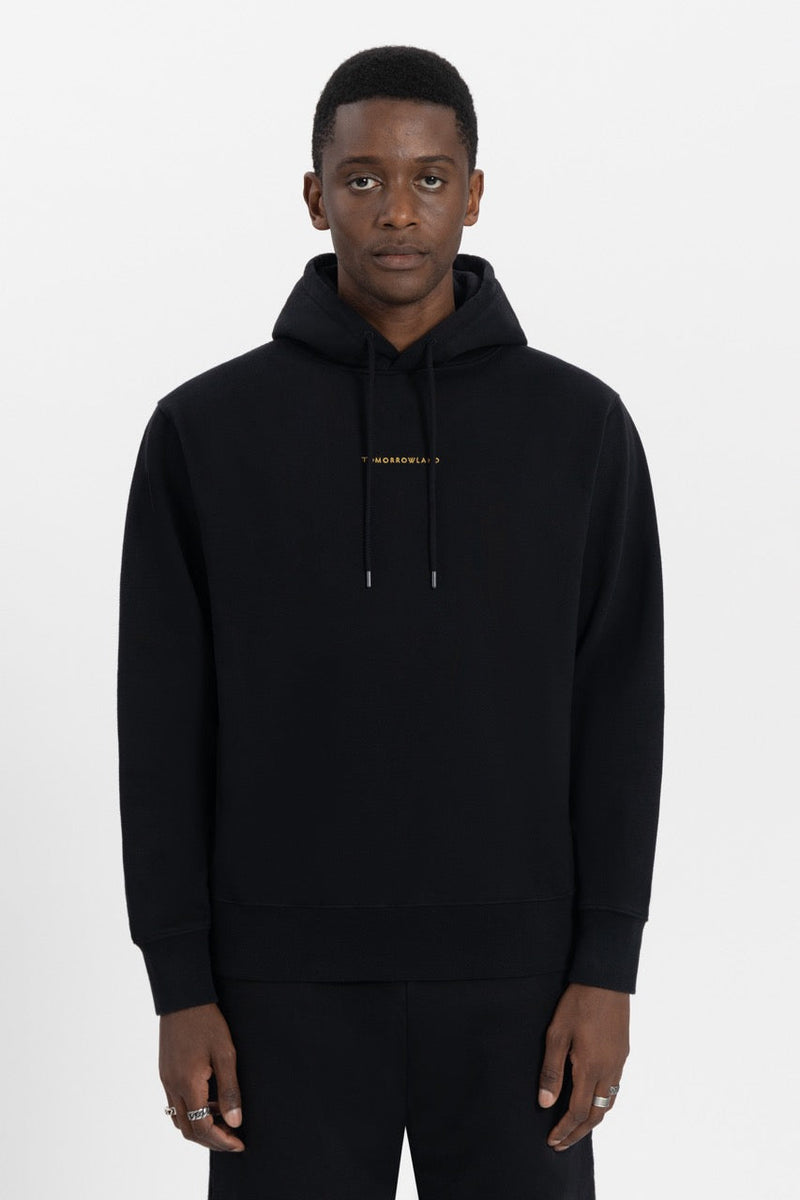 UNITY FLAG BACK HOODIE MEN BLACK