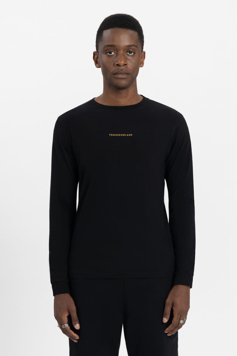 UNITY FLAG BACK LONGSLEEVE MEN BLACK