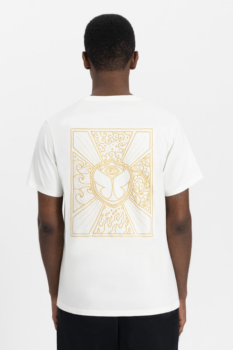 UNITY FLAG BACK TSHIRT MEN OFF WHITE