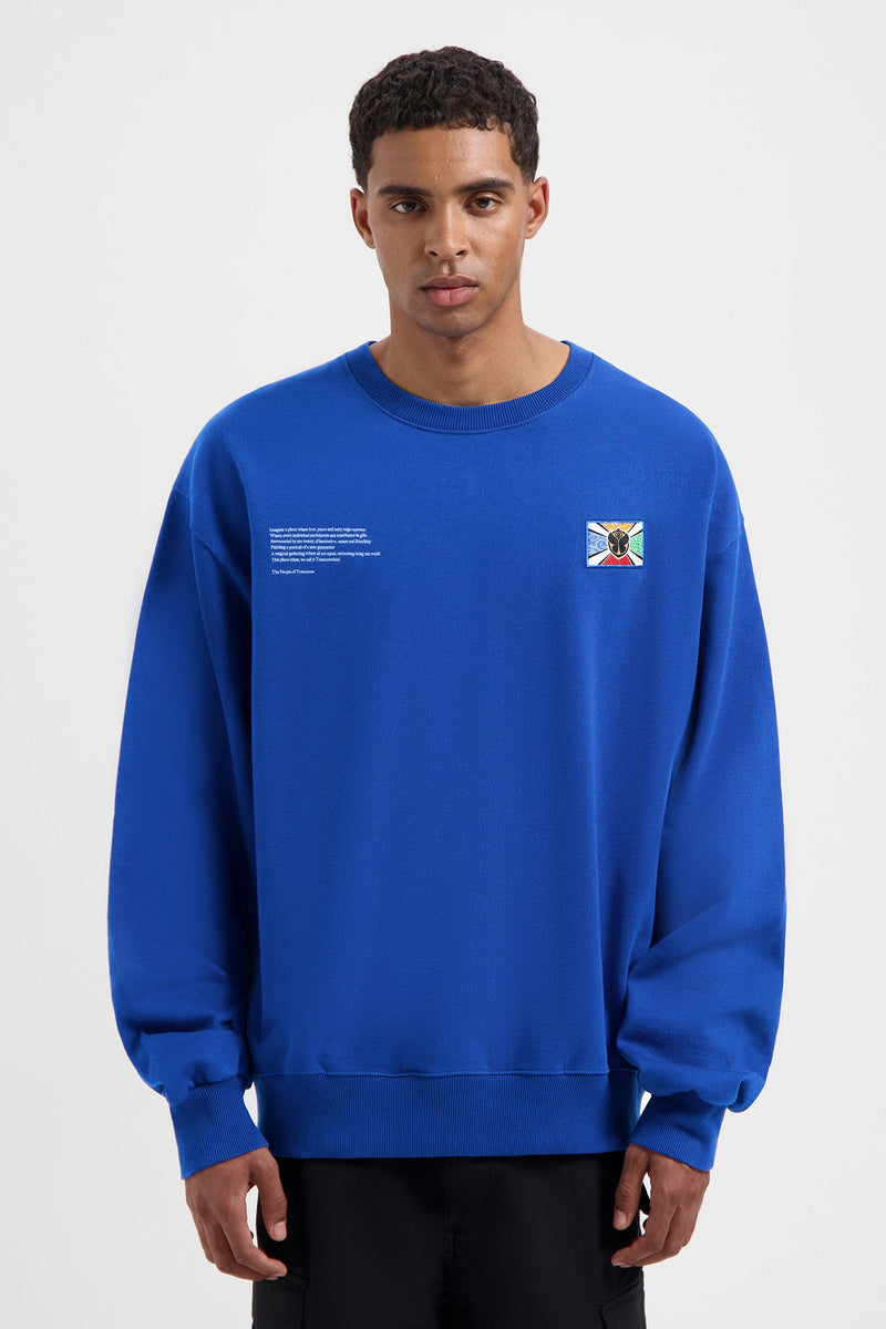UNITY SWEATSHIRT MEN BLUE