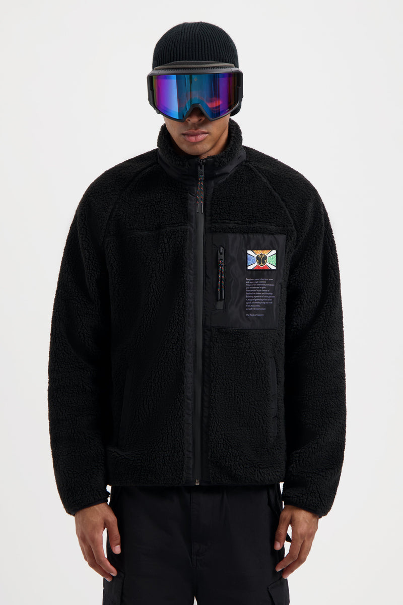 SLOGAN SKI GOGGLES BLACK