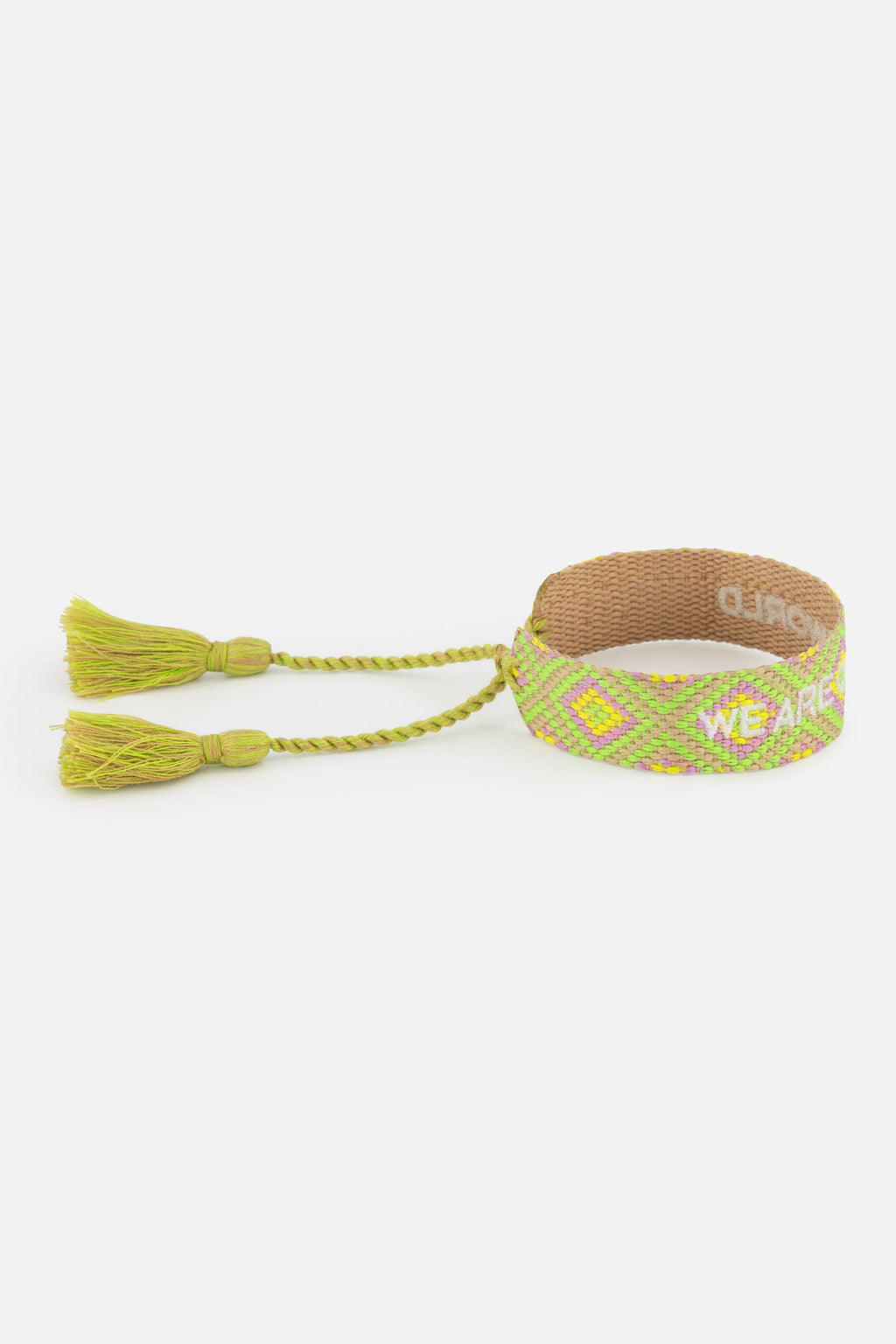 WE ARE ONE WOVEN BRACELET WOMEN MULTICOLOR