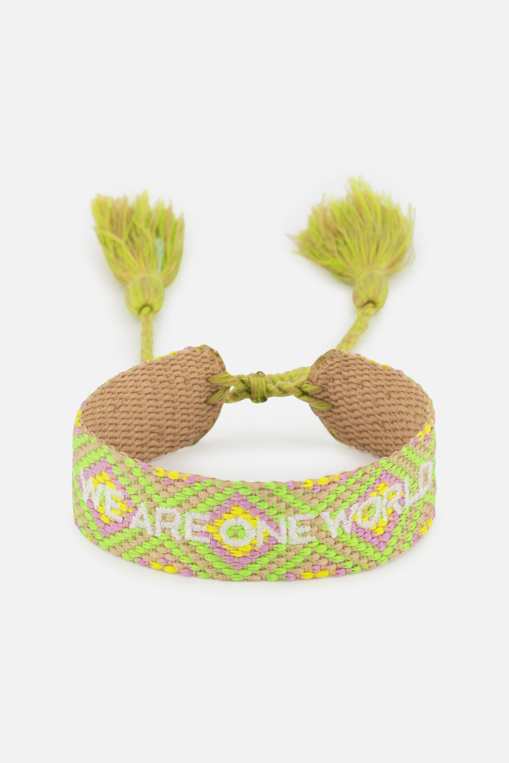 WE ARE ONE WOVEN BRACELET WOMEN MULTICOLOR