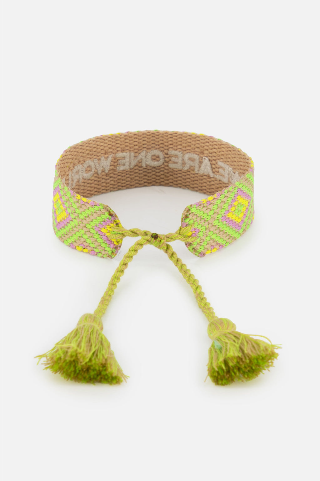 WE ARE ONE WOVEN BRACELET WOMEN MULTICOLOR