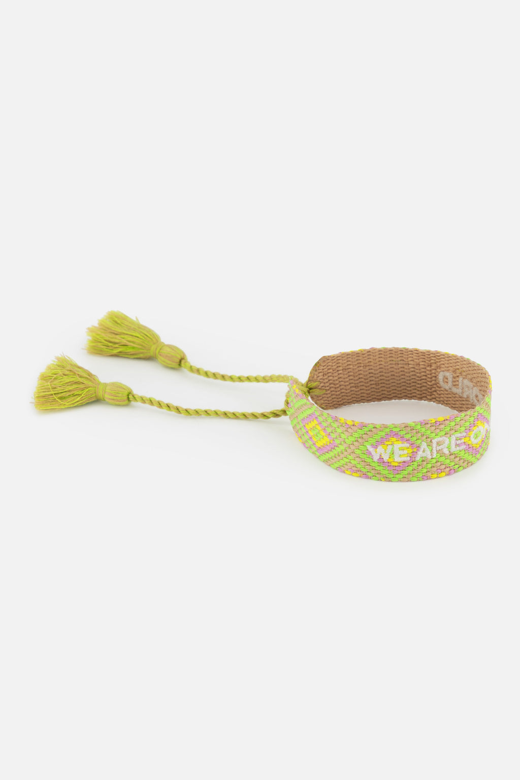 WE ARE ONE WOVEN BRACELET WOMEN MULTICOLOR